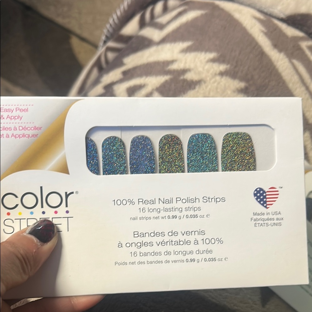 Color Street Glitter Nail Polish Strips